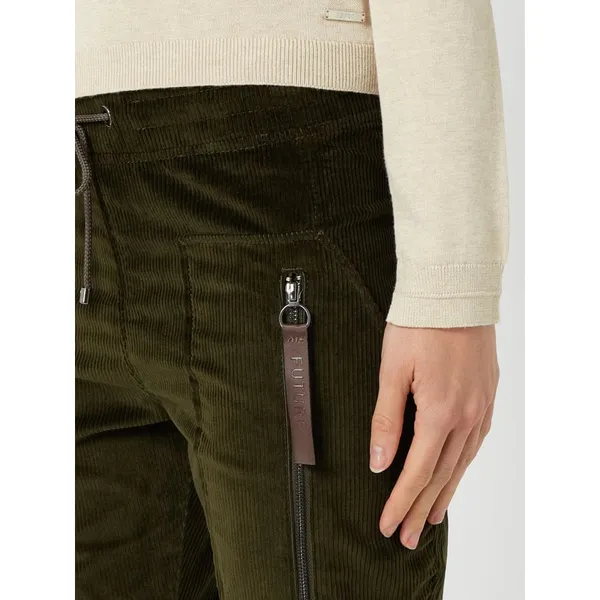 MAC Luźne spodnie ze sztruksu model ‘Future’