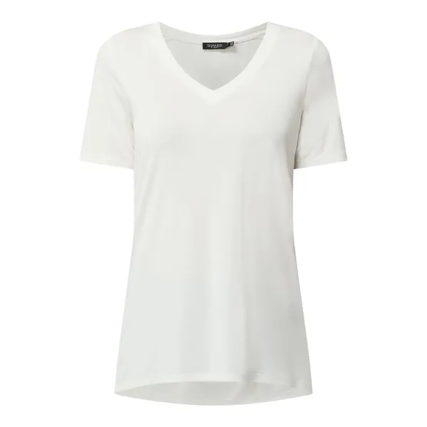 Soaked in Luxury T-shirt z mieszanki modalu model ‘Columbine’