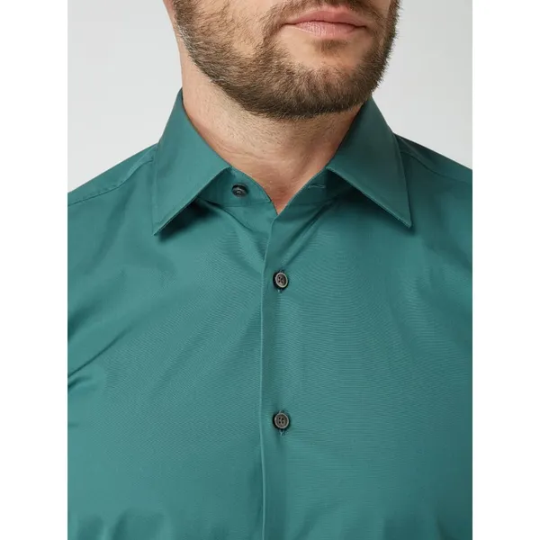 BOSS Koszula biznesowa o kroju slim fit z popeliny model ‘Jango’