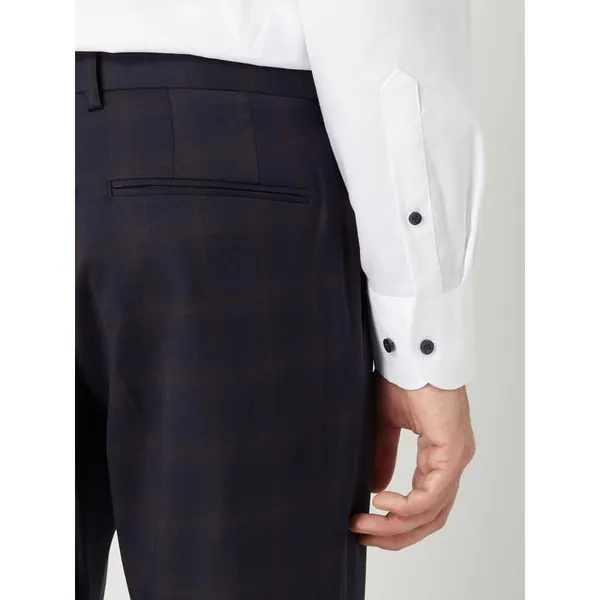 Matinique Spodnie do garnituru o kroju slim fit z dodatkiem streczu model ‘Las’