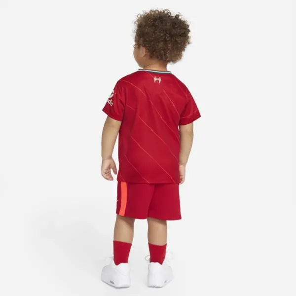 Strój piłkarski dla niemowląt/maluchów Liverpool FC 2021/22 (wersja domowa) - Czerwony