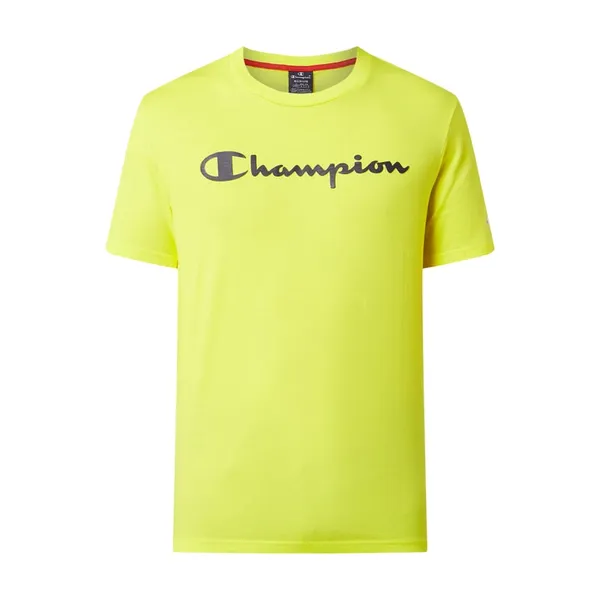 CHAMPION T-shirt z o kroju comfort fit z gumowanym nadrukiem z logo