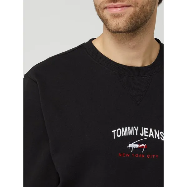 Tommy Jeans Bluza z wyhaftowanym logo
