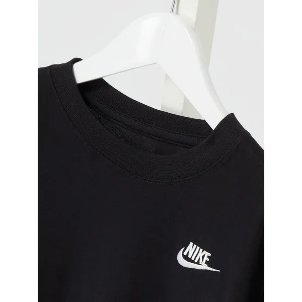 Nike Bluzka z bawełny z wyhaftowanym logo