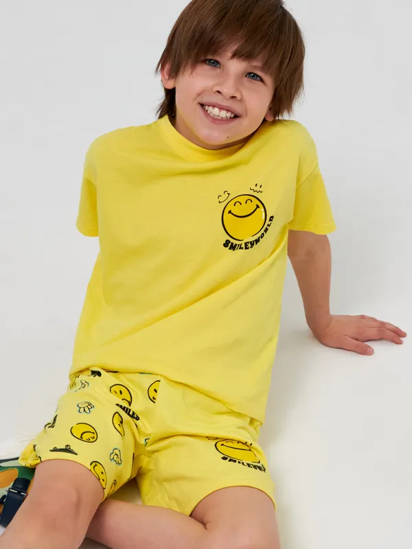 Komplet dresowy SmileyWorld® - Żółty