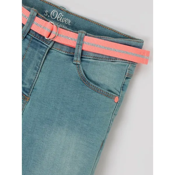 s.Oliver RED LABEL Szorty jeansowe z dodatkiem streczu model ‘Kathy’