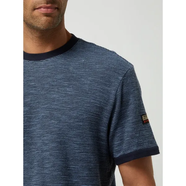 Napapijri T-shirt z mieszanki bawełny model ‘Sirick’