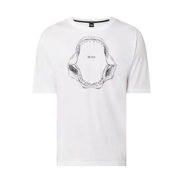 BOSS Casualwear T-shirt z bawełny pima model ‘Tima’