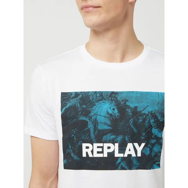 Replay T-shirt z nadrukiem