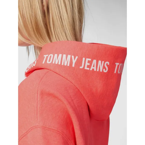 Tommy Jeans Bluza z kapturem z nadrukami z logo