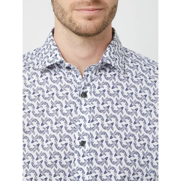 Matinique Koszula biznesowa o kroju regular fit z bawełny model ‘Trostol’