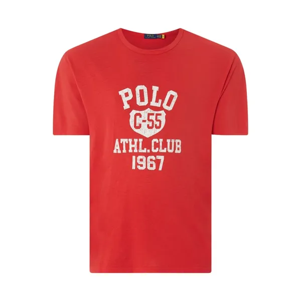 Polo Ralph Lauren Big & Tall T-shirt PLUS SIZE z nadrukiem z logo