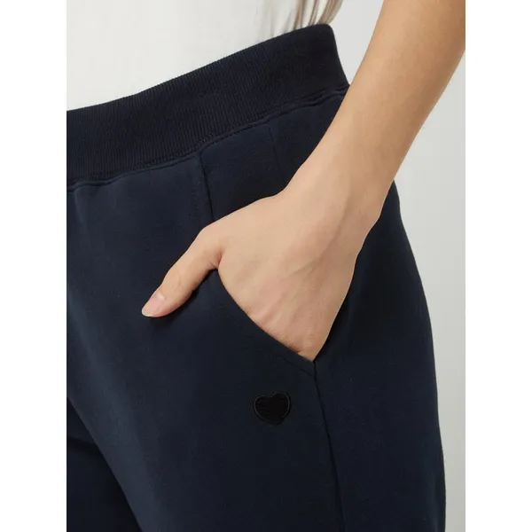 Opus Spodnie dresowe z haftem model ‘Malea’