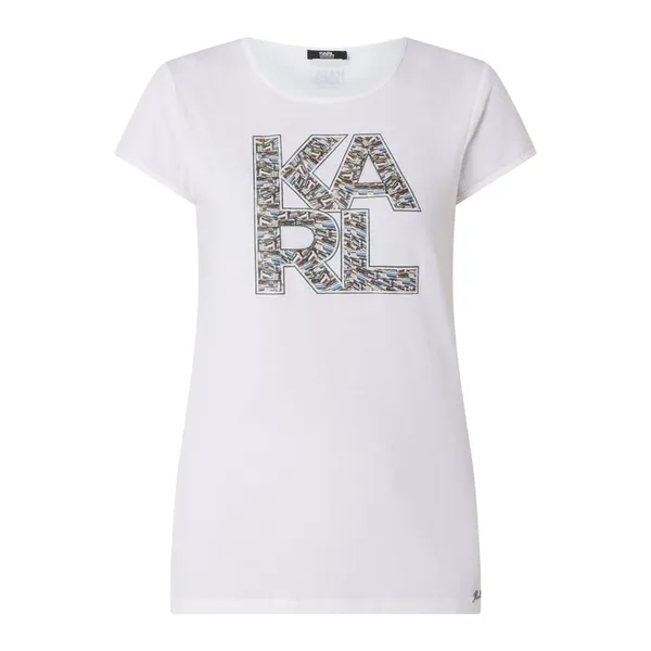 Karl Lagerfeld Beachwear T-shirt z logo