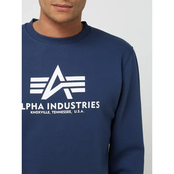 Alpha Industries Bluza z logo