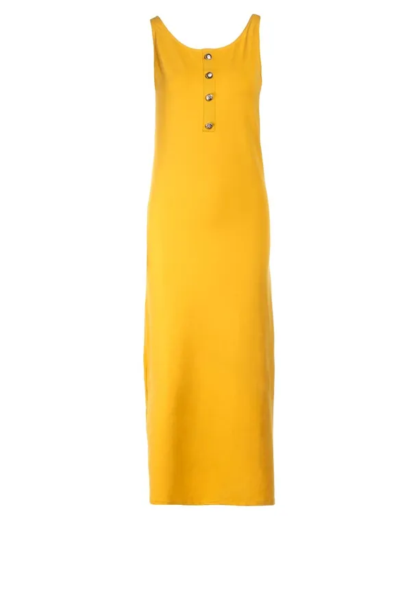 Żółta Sukienka Sahaqiel