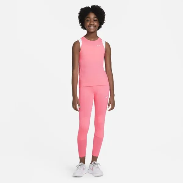 Legginsy dla dużych dzieci (dziewcząt) Nike Pro - Różowy