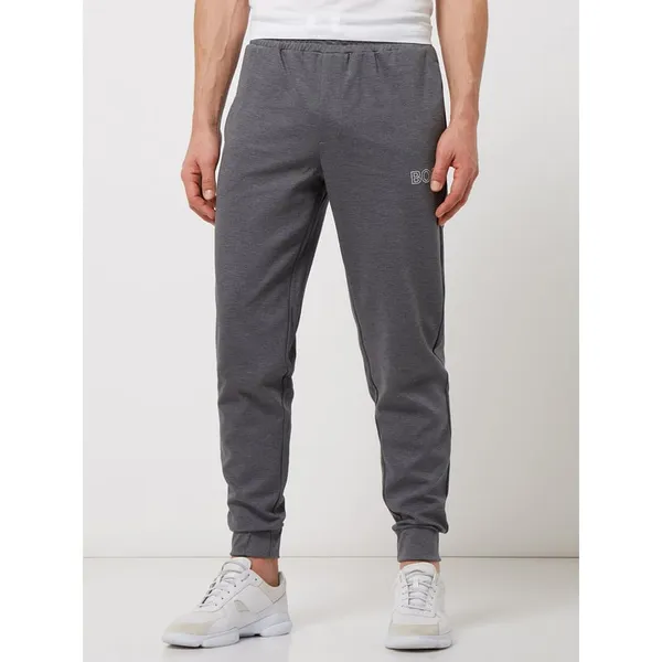 BOSS Spodnie dresowe z bawełny model ‘Contemporary Pants’
