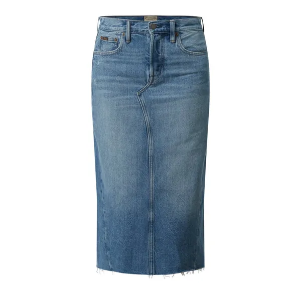 Polo Ralph Lauren Spódnica jeansowa z bawełny