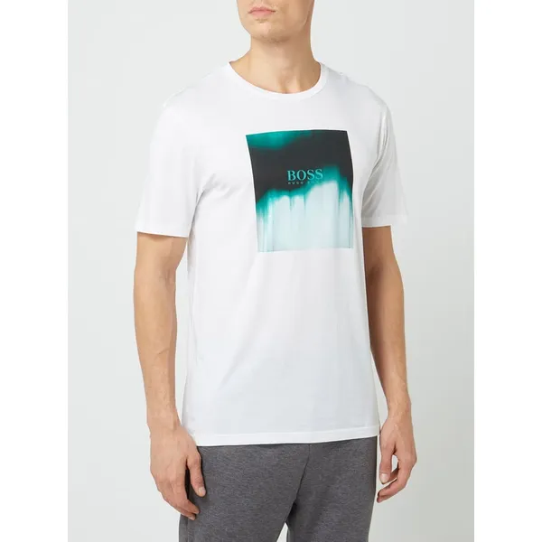 BOSS Casualwear T-shirt z bawełny model ‘Tiris’