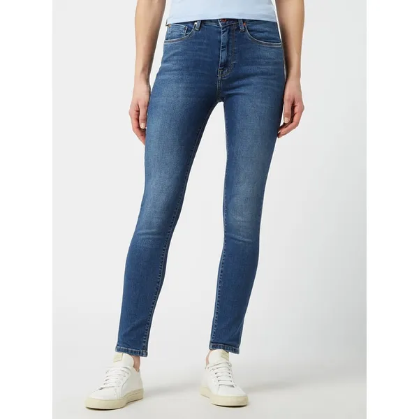 Pepe Jeans Jeansy z wysokim stanem o kroju skinny fit z dodatkiem streczu model ‘Regent’