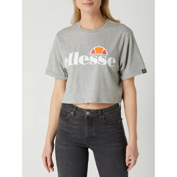 Ellesse Krótki T-shirt z nadrukiem z logo model ‘Alberta Crop’
