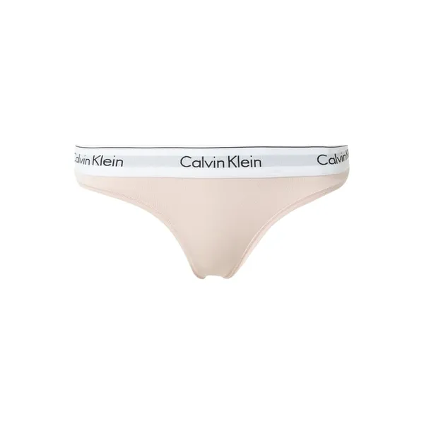 Calvin Klein Underwear Stringi z paskiem z logo