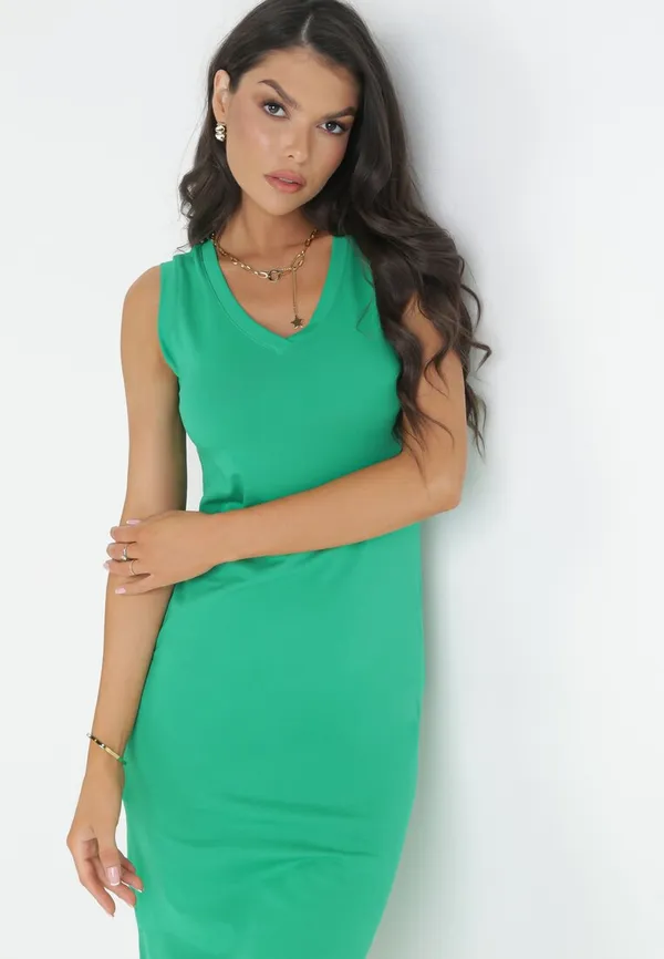 Zielona Sukienka Nidil