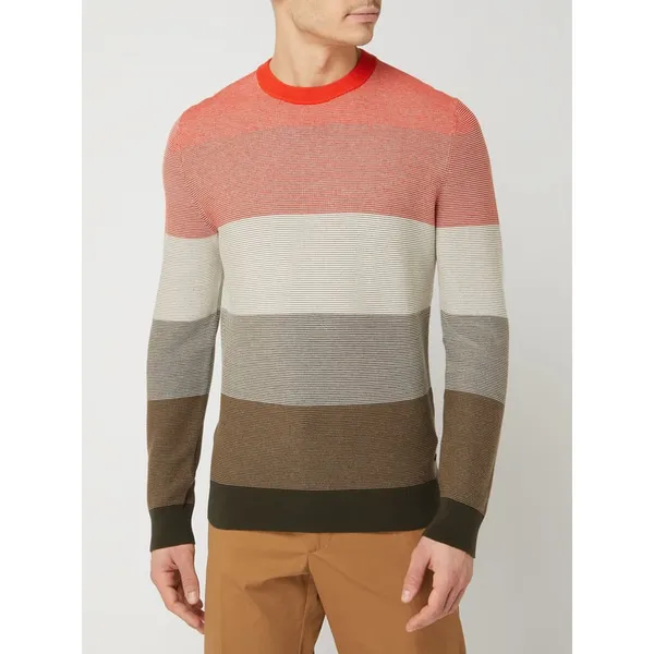 BOSS Casualwear Sweter z dzianiny z bawełny model ‘Kadegro’