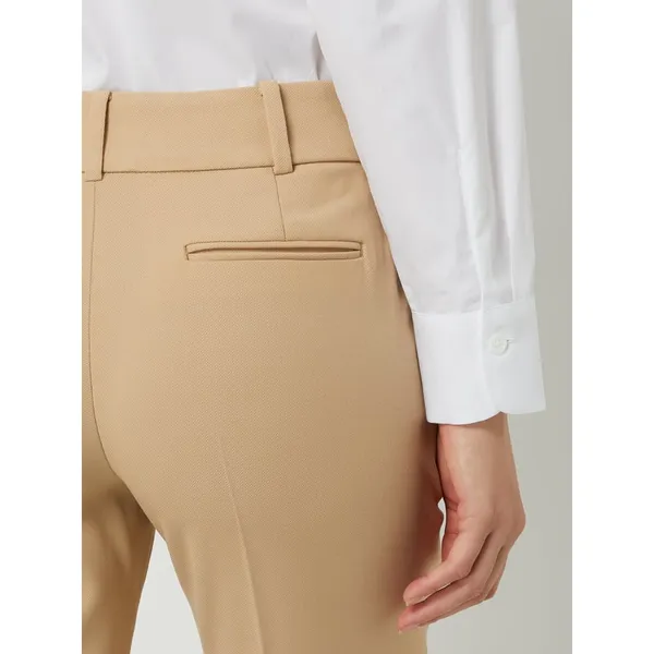 Windsor Spodnie materiałowe o kroju slim fit z żywej wełny