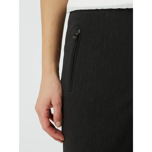 Zerres Spodnie materiałowe o kroju slim fit z dodatkiem streczu model ‘Jane’