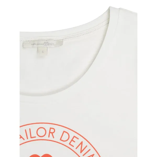 Tom Tailor Denim T-shirt z nadrukiem z logo