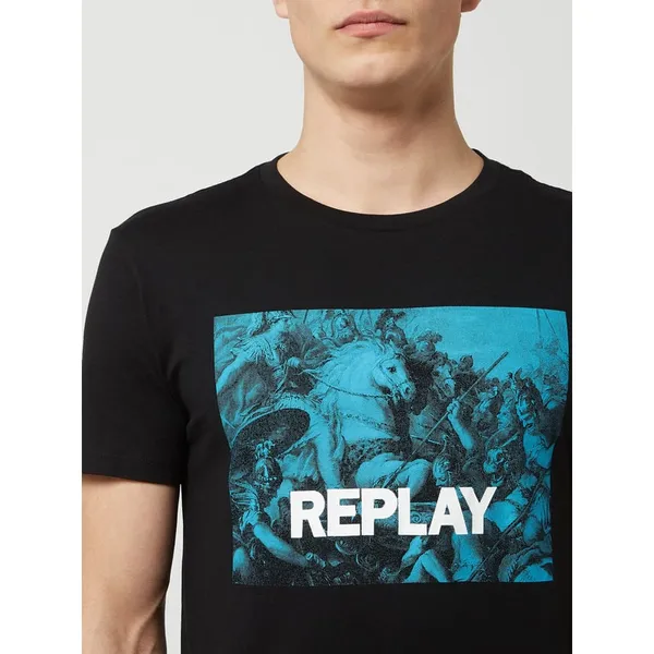 Replay T-shirt z nadrukiem