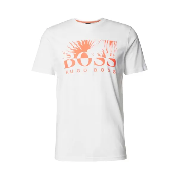 BOSS Casualwear T-shirt z nadrukiem z logo