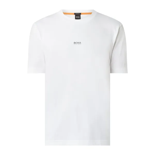 BOSS Casualwear T-shirt o kroju relaxed fit z dodatkiem streczu model ‘Chup’