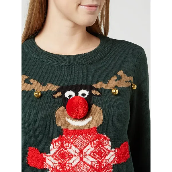 Vero Moda Sweter w świątecznym stylu model ‘Jinglebells’