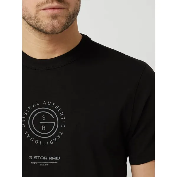 G-Star Raw T-shirt z bawełną ekologiczną