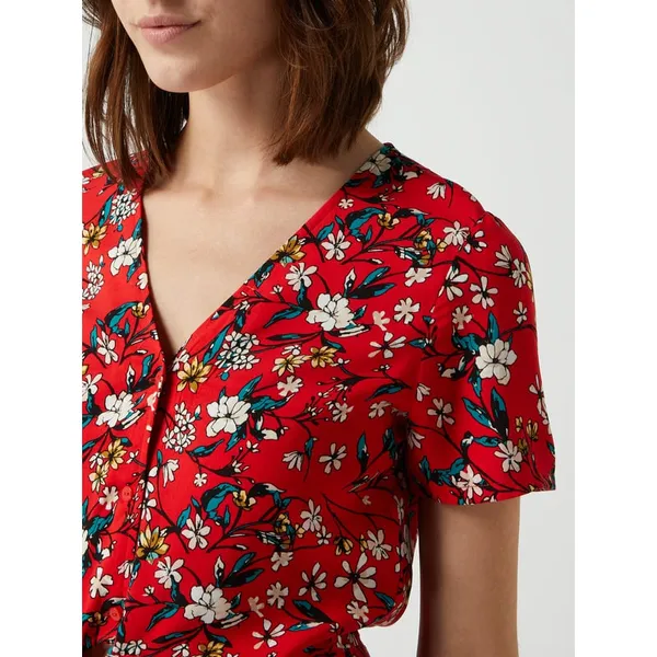Vero Moda Bluzka krótka z wiązanym detalem model ‘Simply’