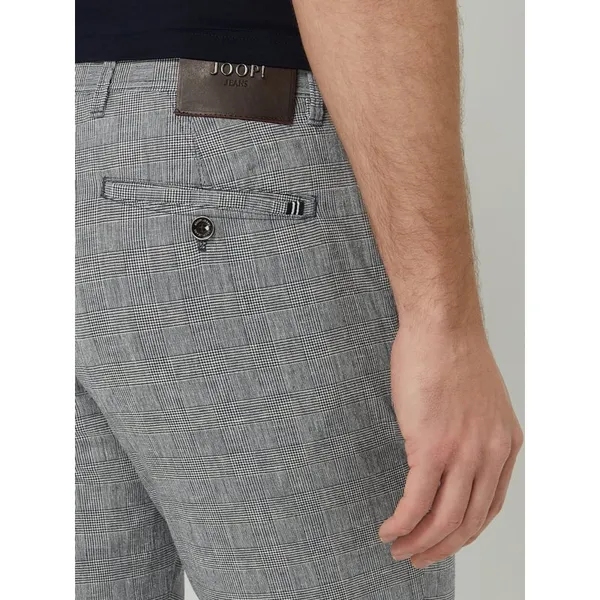 JOOP! Jeans Chinosy o kroju modern fit z dodatkiem lnu model ‘Matthew’