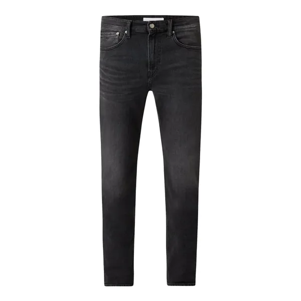 Calvin Klein Jeans Jeansy o kroju slim tapered fit z wpuszczanymi kieszeniami