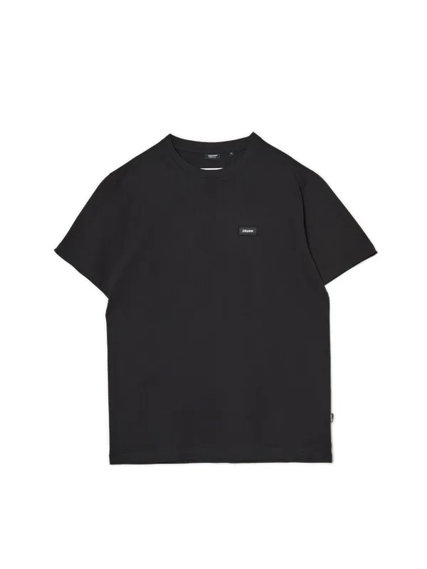 Czarny t-shirt z aplikacją Czarny