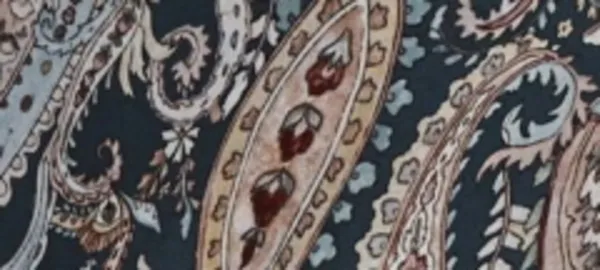 Bluzka z tkaniny plumeti, ze stójką i bufiastymi rękawami