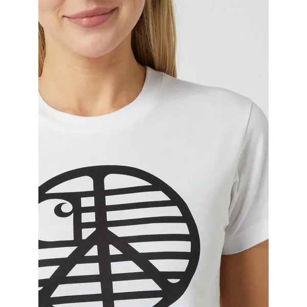 Carhartt Work In Progress T-shirt z bawełny ekologicznej model ‘Piece’