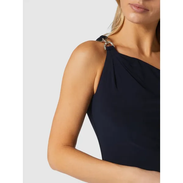 Lauren Ralph Lauren Sukienka koktajlowa na jedno ramię