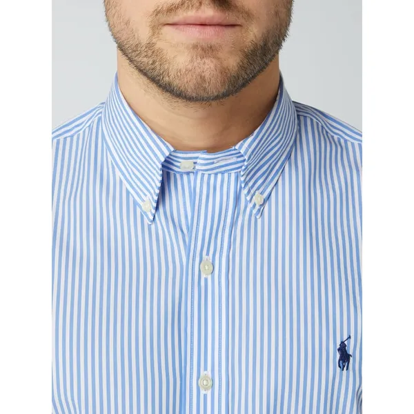 Polo Ralph Lauren Koszula casualowa o kroju custom fit z popeliny