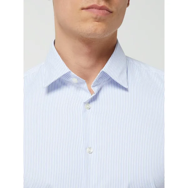 Jake*s Koszula biznesowa o kroju slim fit z dodatkiem streczu — oddychająca