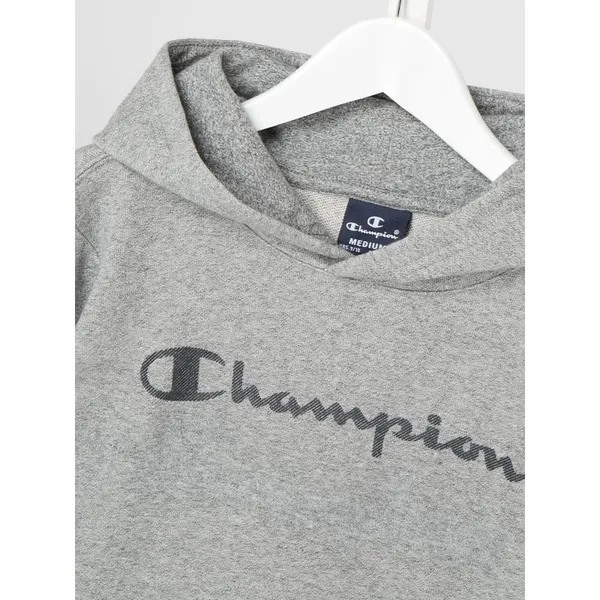 CHAMPION Bluza z kapturem z nadrukiem z logo