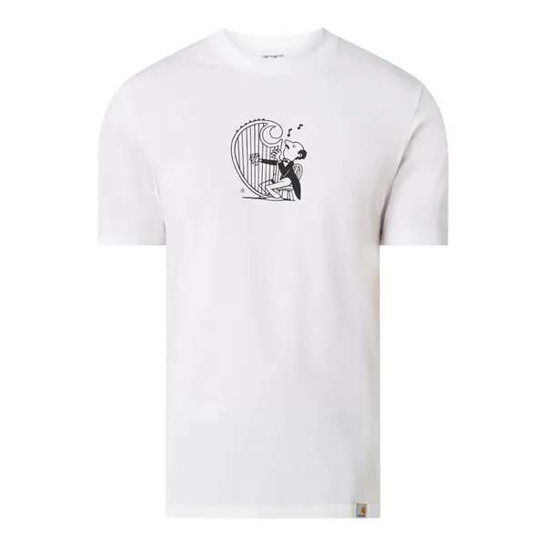 Carhartt Work In Progress T-shirt z bawełny ekologicznej model ‘Harp’