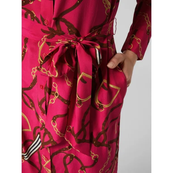 Lauren Ralph Lauren Sukienka koszulowa z jedwabiu morwowego