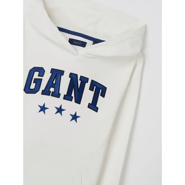 Gant Bluza z kapturem i wyhaftowanym logo